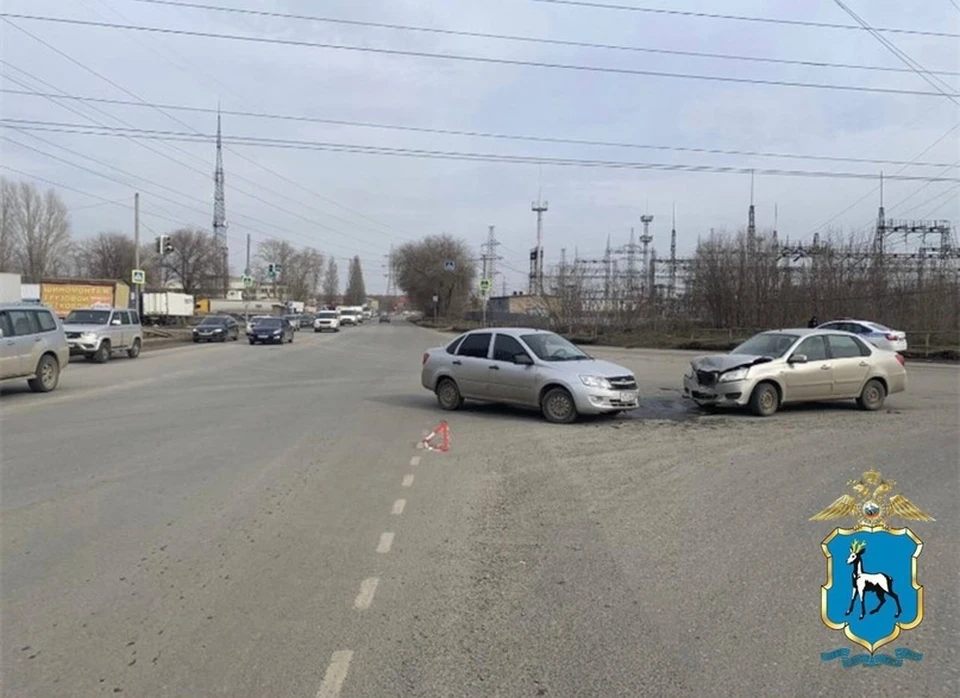На улице Олимпийской в Самаре 8 апреля произошло ДТП