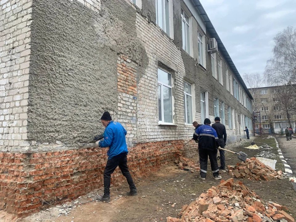 В Ульяновске капитально ремонтируют здание детской школы искусств, построенное в 1962 году. Фото администрация Ульяновска
