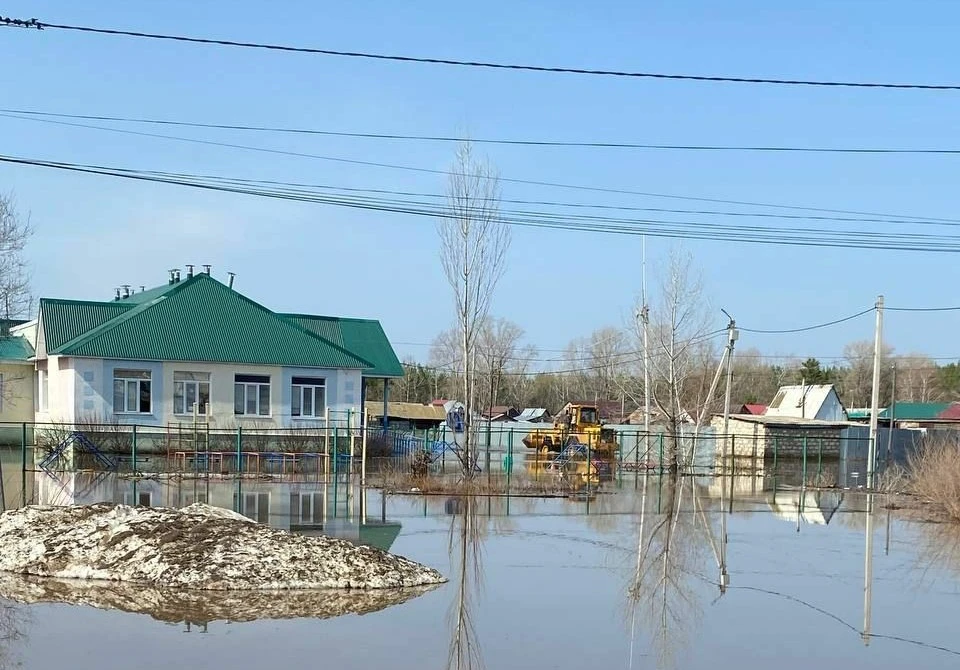 В Богатовском районе подтопило детсад и 70 жилых домов