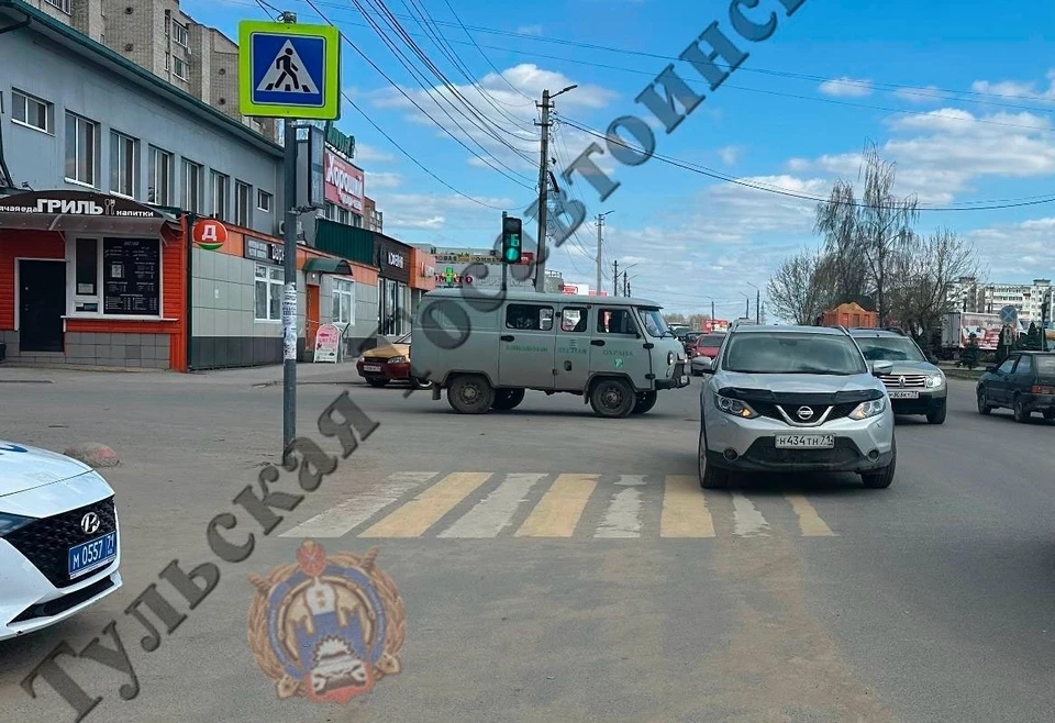В Алексине автомобиль Nissan сбил 11-летнего мальчика