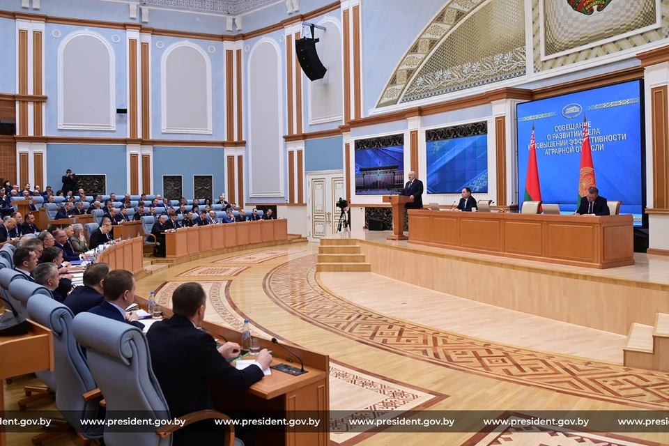 Лукашенко высказался о кадрах на селе. Фото: president.gov.by