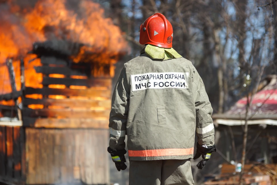 Пожар произошел в СНТ 15 апреля