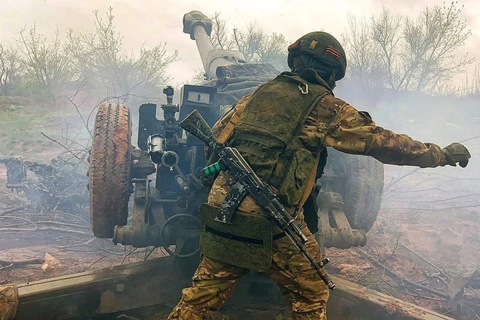 Военнослужащие добровольческого отряда "БАРС-10" нанесли огневое поражение опорному пункту ВСУ