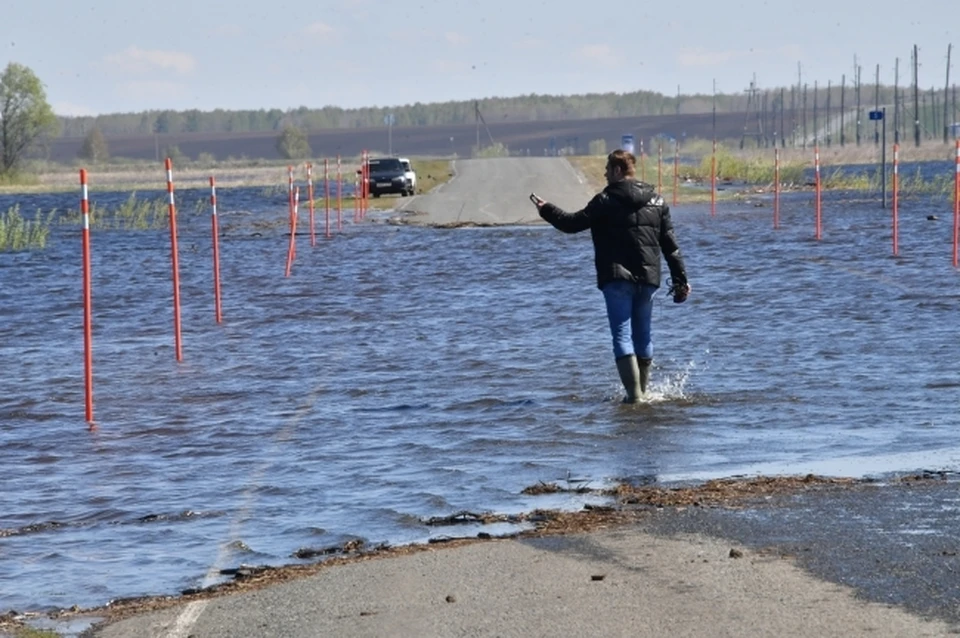 Два участка автодорог освободились от воды в Нижегородской области.