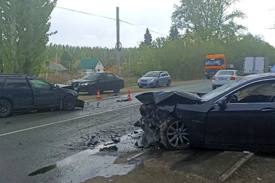 Не пристегнутый пассажир «Тойоты» погиб. Фото: ГИБДД по Новосибирску