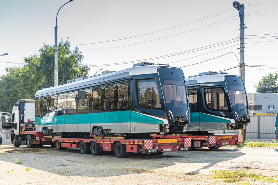 Липецк получил 46 новых трамваев отечественного производства