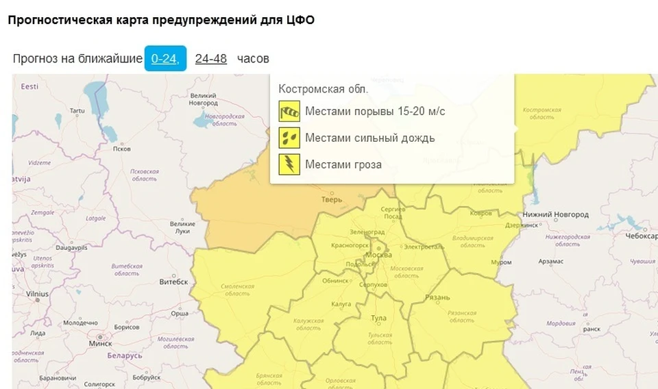 Фото: Гидрометцентр России