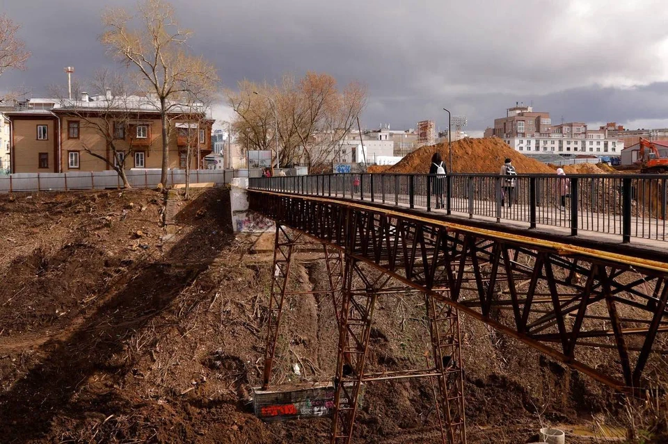 Студенческий мост через Почаинский овраг закроют в Нижнем Новгороде 20 апреля.