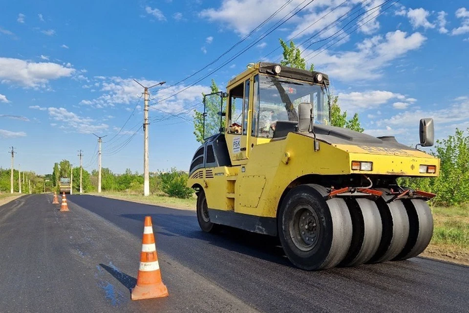 Нижегородские дорожники восстановят более пяти километров дорог в Зугрэсе. Фото: Минтранс ДНР