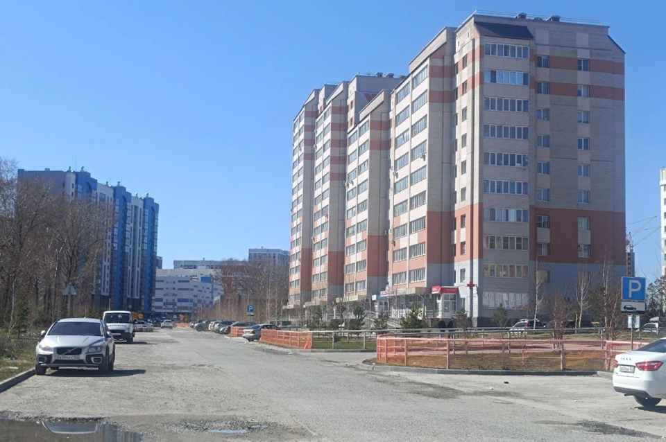 Участок дороги перед стартом ремонта