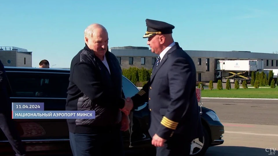 Командир президентского самолета сказал, каким пассажиром является Лукашенко. Фото: кадр видео СТВ