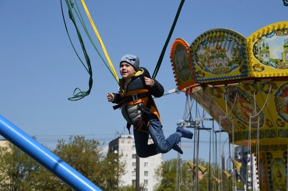 В парке Победы в Ульяновске заработают сценическая и детская площадки. Фото архив КП