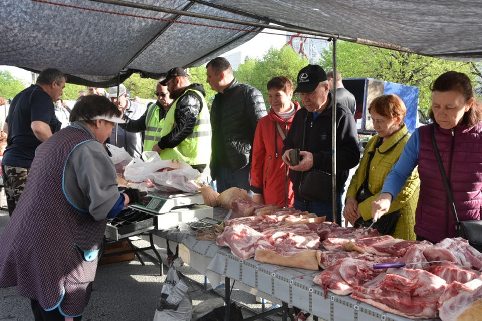 28 апреля в Ульяновске прошла последняя весенняя сельхозярмарка. Фото администрация Ульяновска