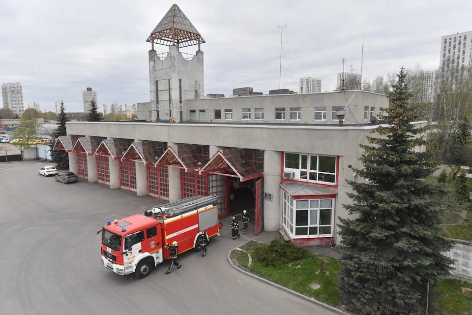 Пожарное депо расположено на улице Елецкой, 28