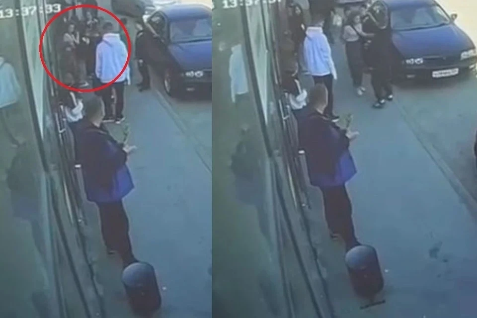 В Новосибирске подросток напал с электрошокером на мальчика, торговавшего вербой Фото: скриншот из видео