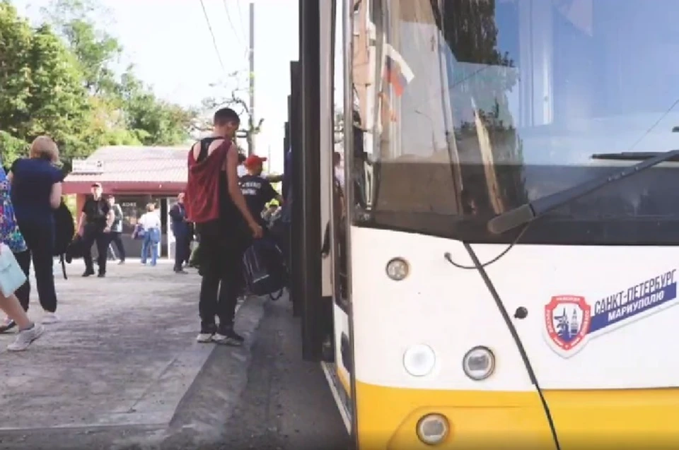 Проезд в общественном транспорте Мариуполя теперь станет платным. Фото: ТГ/Моргун
