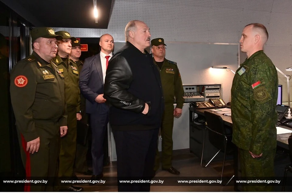 Лукашенко сказал о предварительных результатах проверки дежурных сил ВВС и войск ПВО. Фото: president.gov.by.