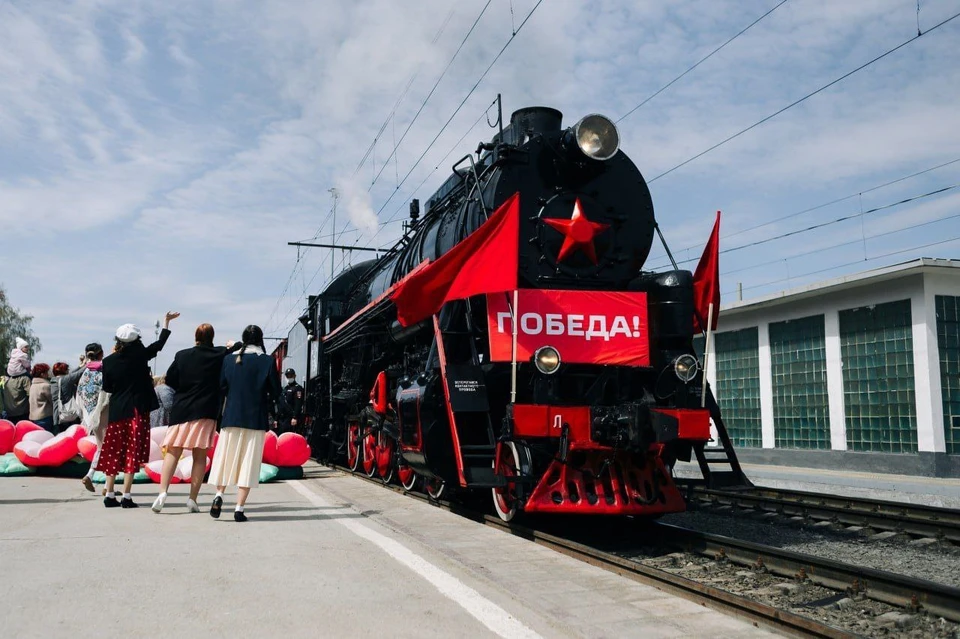 7 мая поезд приедет в Оренбург