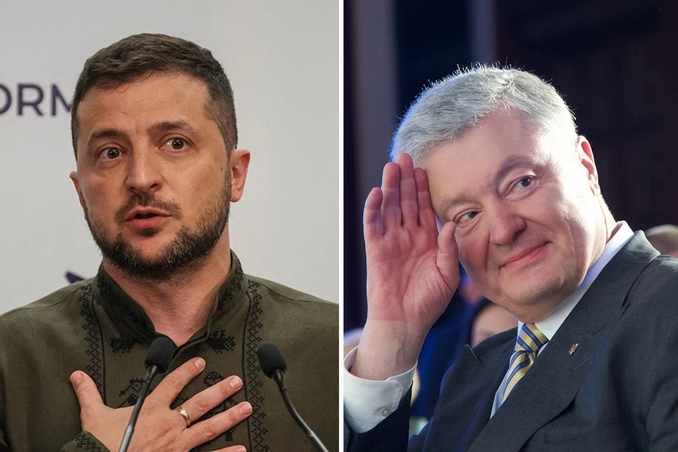 Зеленский и Порошенко объявлены в уголовный розыск.