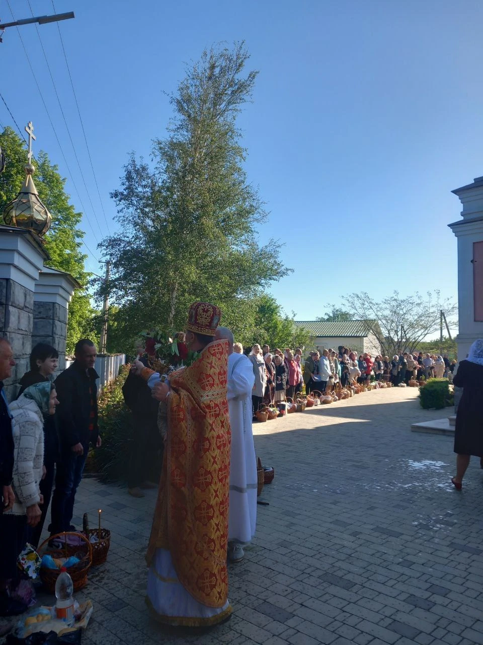 Вокруг храмов прошли крестные ходы ФОТО: Администрация Каховского округа