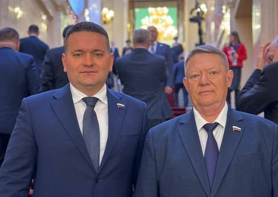 Депутат Госдумы Николай Панков присутствует при инаугурации Владимира Путина