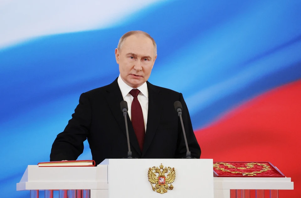Владимир Путин начал первую после инаугурации международную встречу