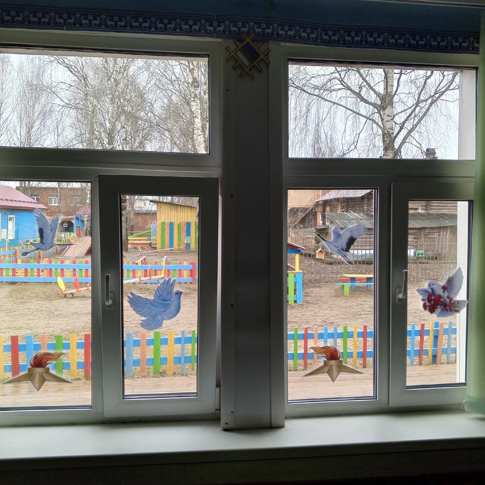 Малыши из детского сада села Выльгорт поучаствовали в акции. Фото: Нина САЖИНА