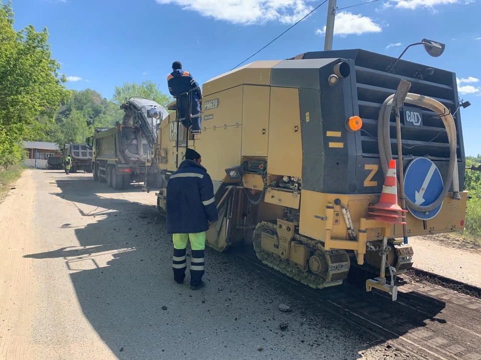 Подрядная организация приступила к ремонту дорожного покрытия по улице Кооперативная (фото: мэрия Саратова)