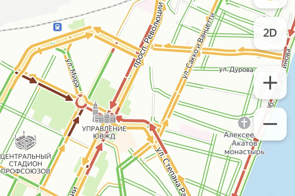 фото Яндекс.Пробки