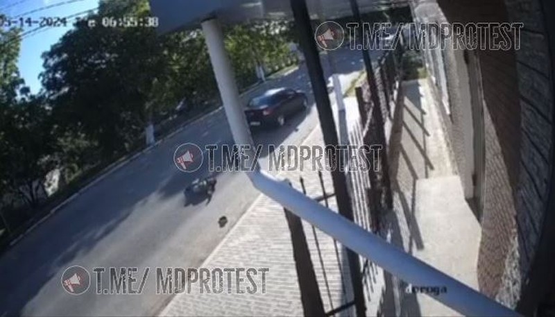 Это произошло в городе Окница во вторник 14 мая, утром. Фото: скрин видео