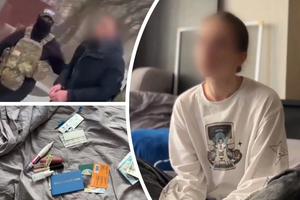 Одну из девушек (справа) в студию привел ее бывший парень. Фото: Главное управления МВД России по Иркутской области