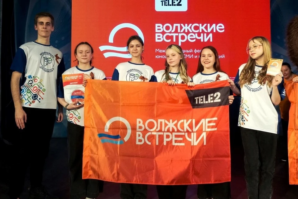 Юные журналисты из Волхова стали лучшими на «Волжских встречах». Фото: пресс-служба «ДРОЗД-Волхов».