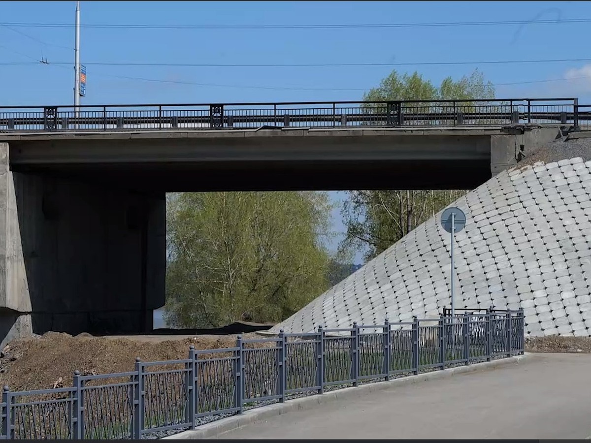 В ночь на 25 мая Кузбасский мост в Кемерове частично перекроют для ремонта:  рассказываем, что изменится - KP.RU