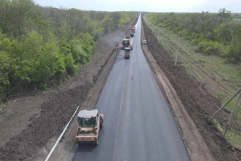 В Старобешево ДНР планируют ремонт 40 тысяч квадратных метров дорог. Фото: Минтранс ДНР