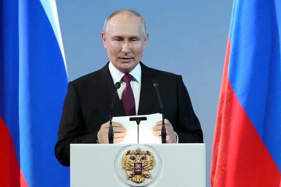 Путин: Россия отдаёт себе отчёт, что легитимность Зеленского закончилась, фото: Сергей Савостьянов/ТАСС