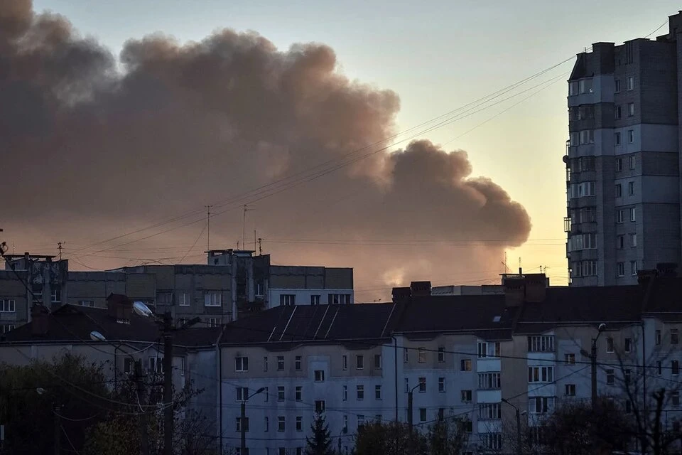 В Чернигове на Украине прогремел взрыв