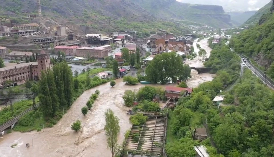 Что происходит в Армении после урагана. Фото: кадр видео