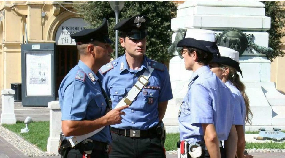 Полиция Италии задокументировала 10 участников разборки. Фото: ilgazzettino.it
