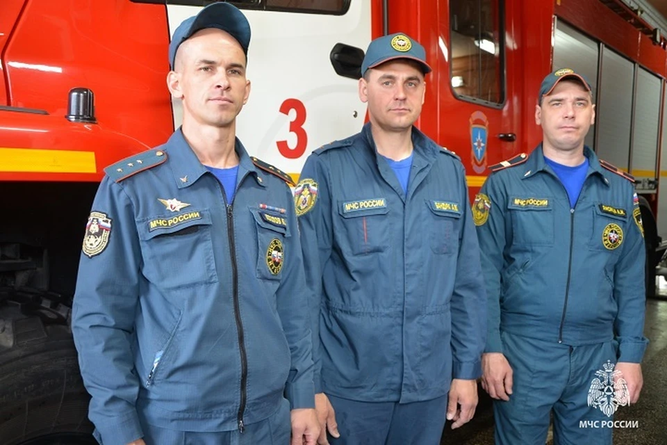Профессионализм и решительность пожарных спасают жизни людей Фото: ГУ МЧС России по Хабаровскому краю