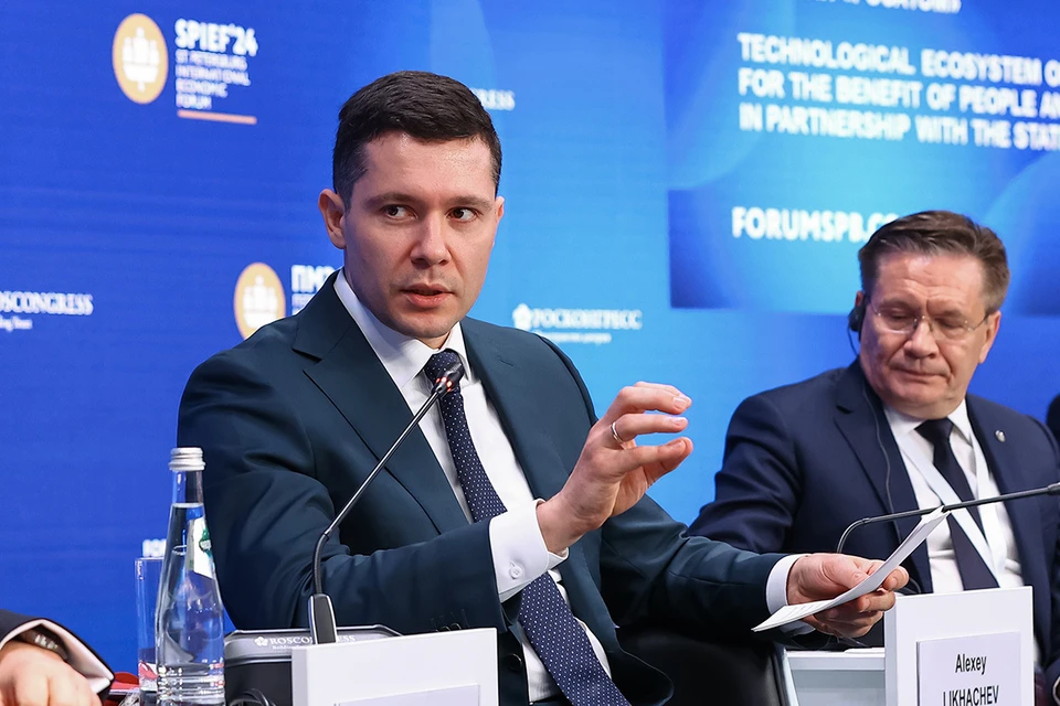 Министр промышленности и торговли Антон Алиханов. Фото: Денис Юнцев/photo.roscongress.org
