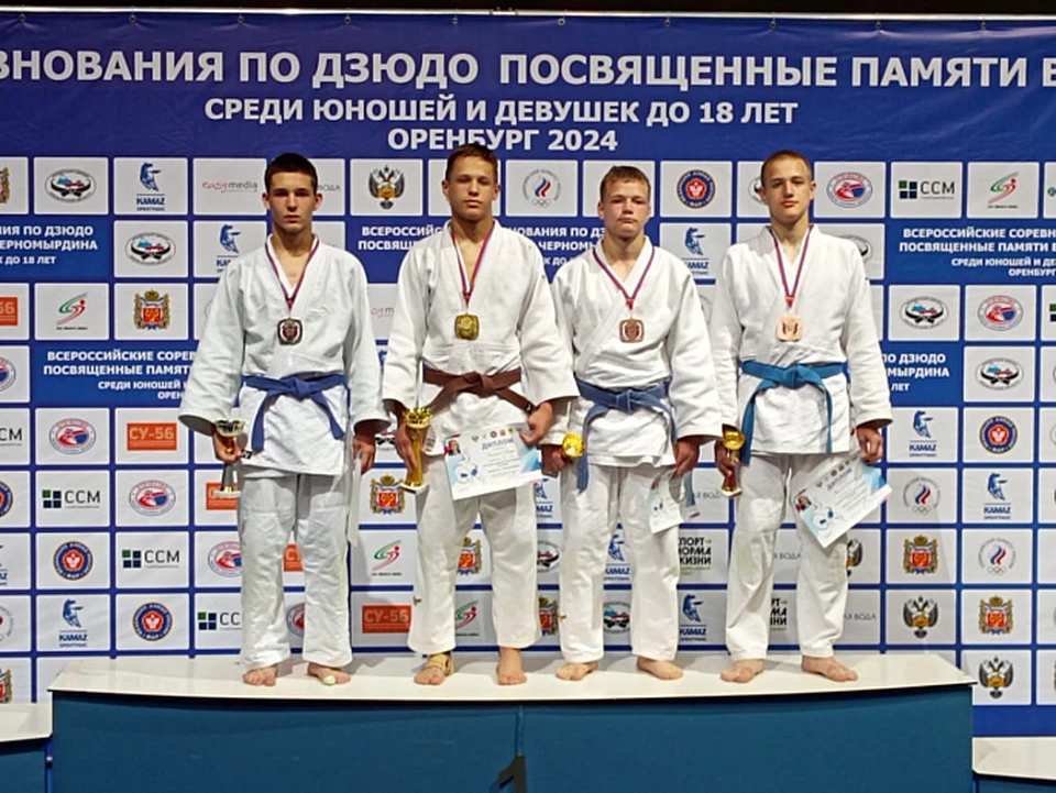 Туляки завоевали три медали на Всероссийских соревнованиях по дзюдо
