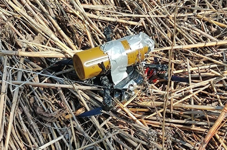 С дрона был сброшен взрывоопасный предмет. Фото (архив): ТГ/Приходько