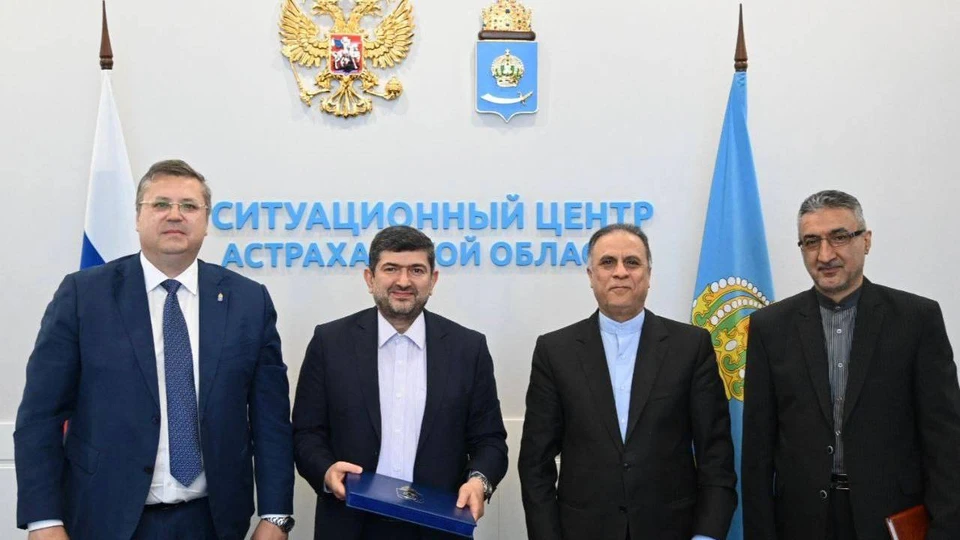Вице-губернатор Астраханской области встретился с директором иранской судоходной компании