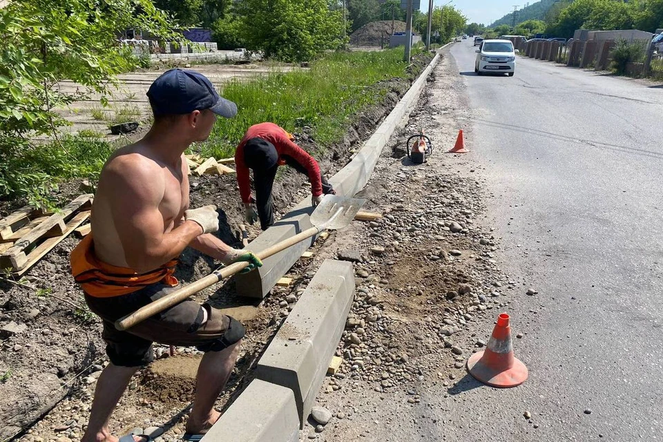 Фото: «Управление дорог, инфраструктуры и благоустройства» Красноярска