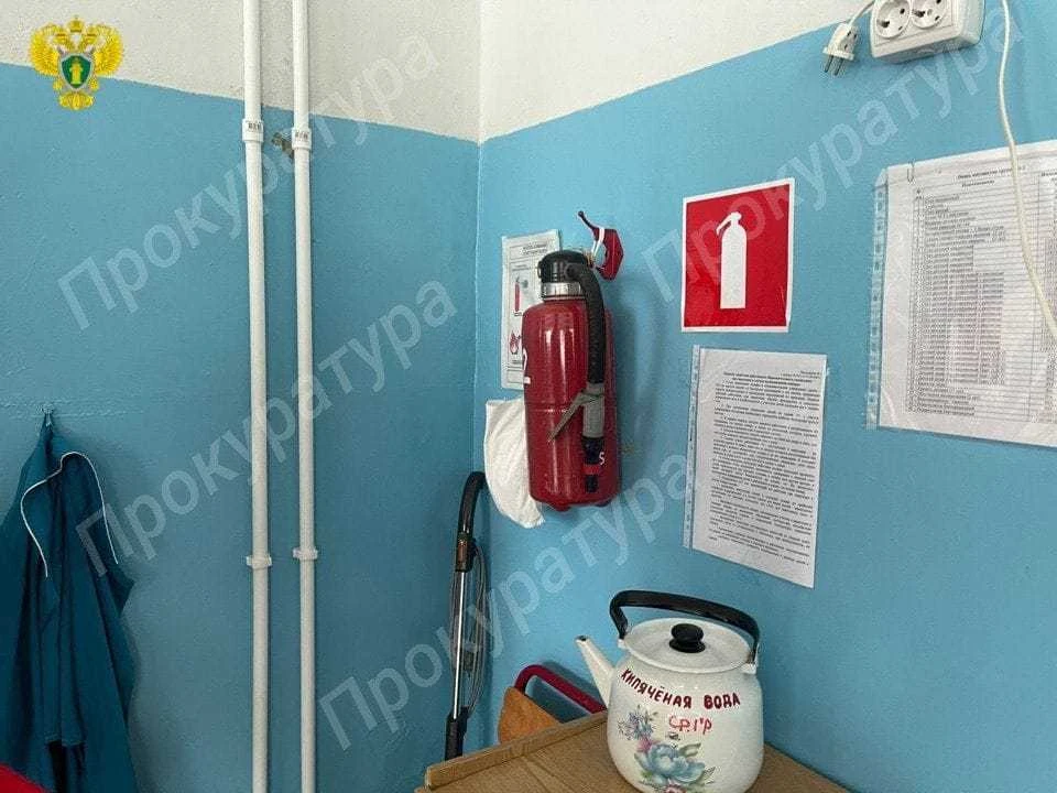 Школа и ФОК в поселке Славный Тульской области нарушали правила противопожарной безопасности