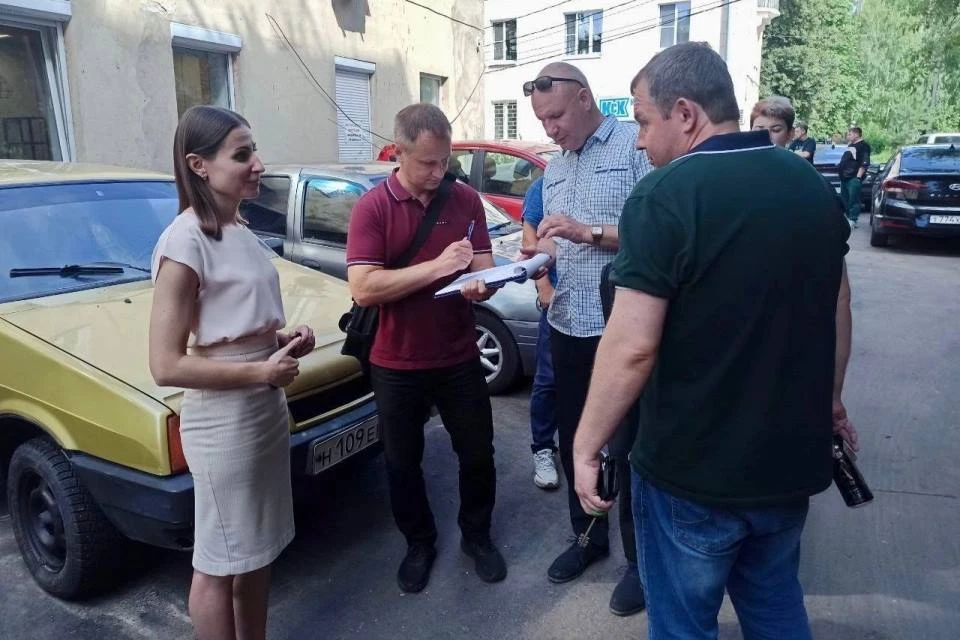 В приемке работ по проекту «Наш город» приняла участие заместитель председателя Тульской городской Думы Анастасия Дементьева.