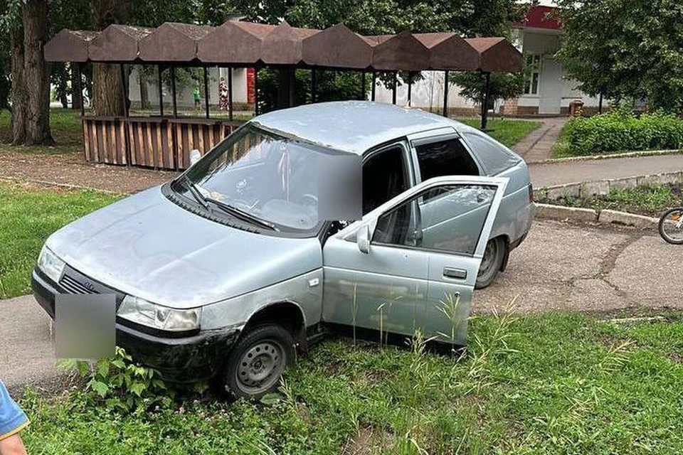 Машина нарушителя. фото: ГАИ РБ