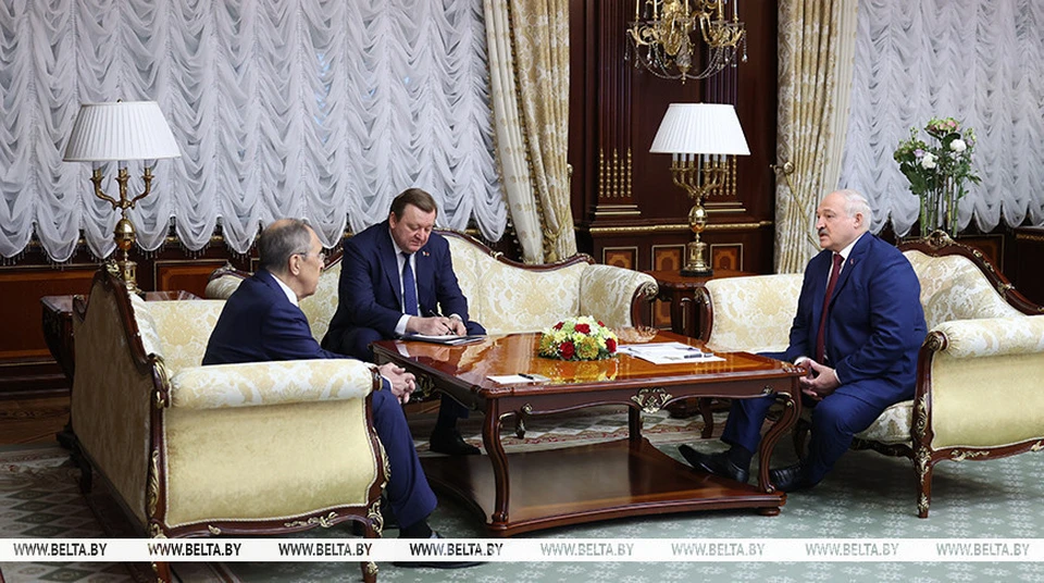Александр Лукашенко встретился с главой российского МИД. Фото: БелТА, носит иллюстративный характер.