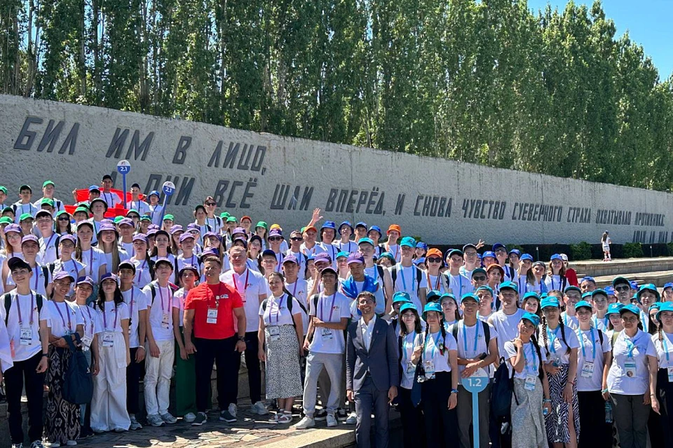По городам России и Беларуси путешествуют 200 школьников. Фото: администрация Волгоградской области.