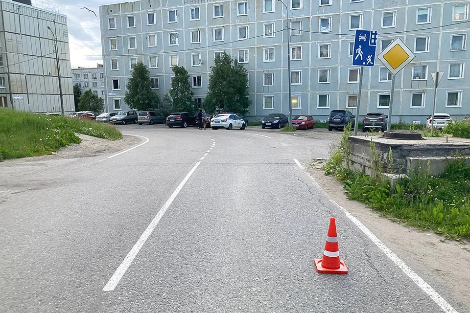 Между водителем Ford Focus и его 23-летним пассажиром во время поездки разгорелся конфликт. Фото: ГИБДД по Мурманской области